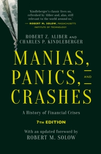 Cover image: Manias, Panics, and Crashes 7th edition 9781137525758