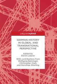 Imagen de portada: German History in Global and Transnational Perspective 9781137530622