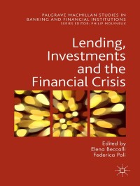 Titelbild: Lending, Investments and the Financial Crisis 9781137531001