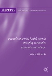 Cover image: Towards Universal Health Care in Emerging Economies 9781137533760
