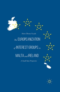 Titelbild: The Europeanization of Interest Groups in Malta and Ireland 9781137541697
