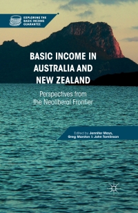 Cover image: Basic Income in Australia and New Zealand 9781137535313
