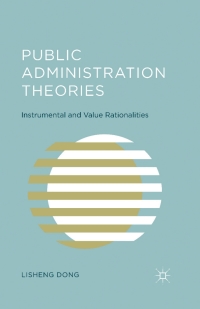Omslagafbeelding: Public Administration Theories 9781349960682