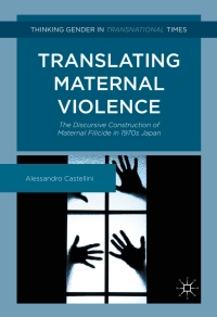 Titelbild: Translating Maternal Violence 9781137538819