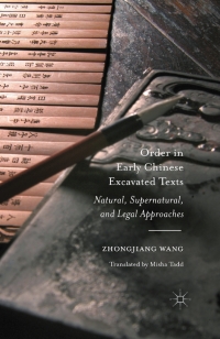 Imagen de portada: Order in Early Chinese Excavated Texts 9781137546968