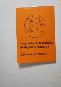 Cover image: International Marketing of Higher Education 9781137542908