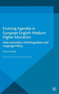 Omslagafbeelding: Evolving Agendas in European English-Medium Higher Education 9781137543110