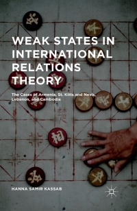 Titelbild: Weak States in International Relations Theory 9781137543882