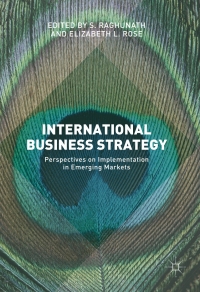 Imagen de portada: International Business Strategy 9781137544667