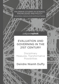 Cover image: Evaluation and Governing in the 21st Century 9781137545121