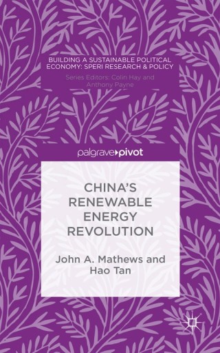 Cover image: China’s Renewable Energy Revolution 9781137546241