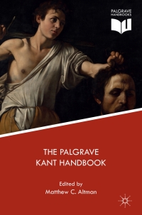 صورة الغلاف: The Palgrave Kant Handbook 9781137546555