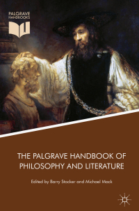 Omslagafbeelding: The Palgrave Handbook of Philosophy and Literature 9781137547934