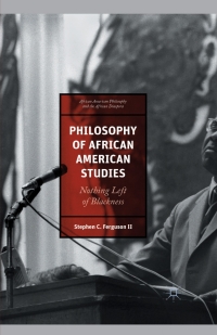 صورة الغلاف: Philosophy of African American Studies 9781137549969