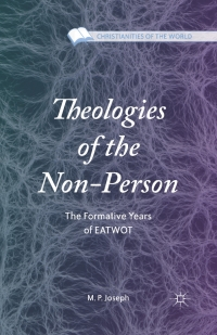 Imagen de portada: Theologies of the Non-Person 9781137550538
