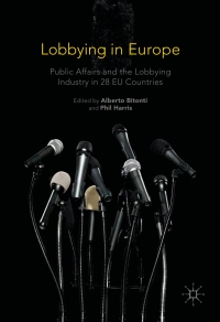 Imagen de portada: Lobbying in Europe 9781137552556