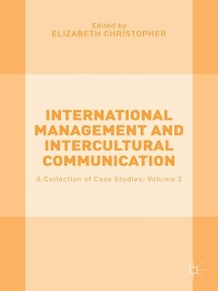 Imagen de portada: International Management and Intercultural Communication 9781137553232
