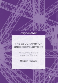 Titelbild: The Geography of Underdevelopment 9781137553478