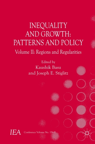 Cover image: Inequality and Growth: Patterns and Policy 9781137554574