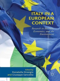 Cover image: Italy in a European Context 9781137560766