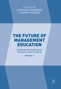 Cover image: The Future of Management Education 9781137560896