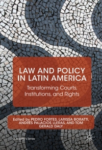 Omslagafbeelding: Law and Policy in Latin America 9781137566935