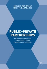 Titelbild: Public–Private Partnerships 9781137569516