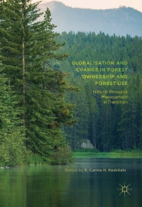 Imagen de portada: Globalisation and Change in Forest Ownership and Forest Use 9781137571151