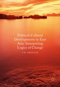 Titelbild: Political Cultural Developments in East Asia 9781137572202