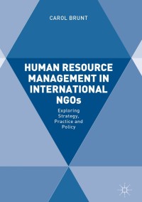 Cover image: Human Resource Management in International NGOs 9781137573056