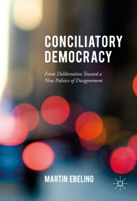 Cover image: Conciliatory Democracy 9781137577429