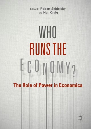 Imagen de portada: Who Runs the Economy? 9781137580184
