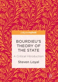 Cover image: Bourdieu's Theory of the State 9781137583499