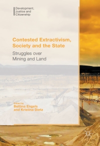 Titelbild: Contested Extractivism, Society and the State 9781137588104