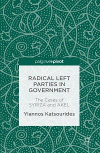 Imagen de portada: Radical Left Parties in Government 9781137588401
