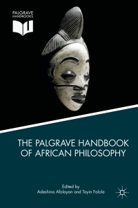 Imagen de portada: The Palgrave Handbook of African Philosophy 9781137592903