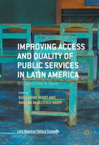 Cover image: Improving Access and Quality of Public Services in Latin America 9781137593436