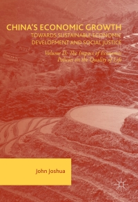 Cover image: China's Economic Growth: Towards Sustainable Economic Development and Social Justice 9781137594341