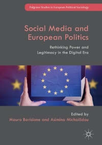 Imagen de portada: Social Media and European Politics 9781137598899