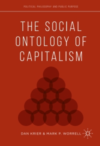Omslagafbeelding: The Social Ontology of Capitalism 9781349950614