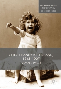 Cover image: Child Insanity in England, 1845-1907 9781137600264