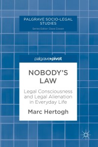 Cover image: Nobody's Law 9781137603968