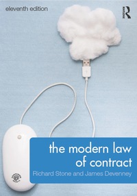 Cover image: The Modern Law of Contract 11th edition 9781138015814