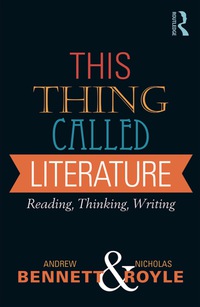 Cover image: This Thing Called Literature 9781138019256