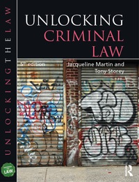 Cover image: Unlocking Criminal Law 5th edition 9781138780934