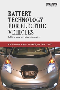 Cover image: Battery Technology for Electric Vehicles 9781138811102