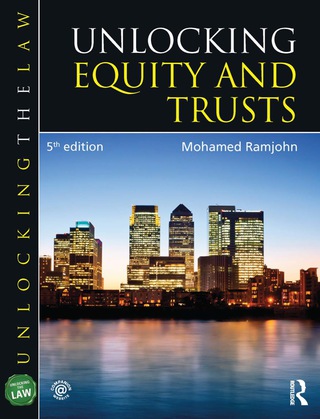 Cover image: Unlocking Equity and Trusts 5th edition 9781138824140