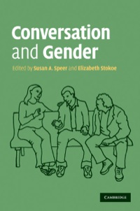 Cover image: Conversation and Gender 9780521873826