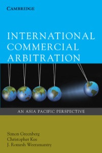 Omslagafbeelding: International Commercial Arbitration 9780521695701