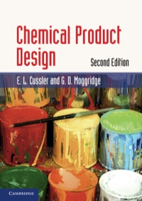 Titelbild: Chemical Product Design 2nd edition 9780521168229